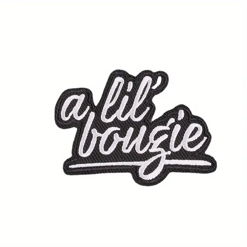 A Lil' Bougie Embroidered Patch For Trucker Hats & More