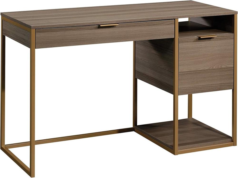 Sauder International Lux Pedestal Desk
