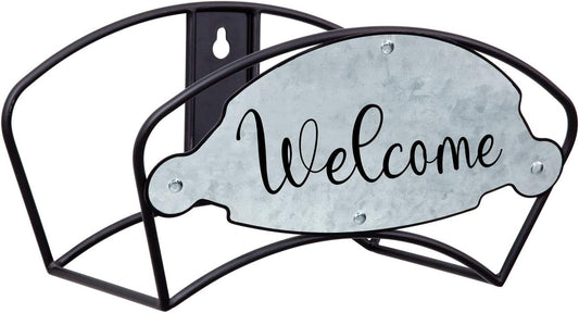 Liberty Garden Welcome Garden Hose Hanger