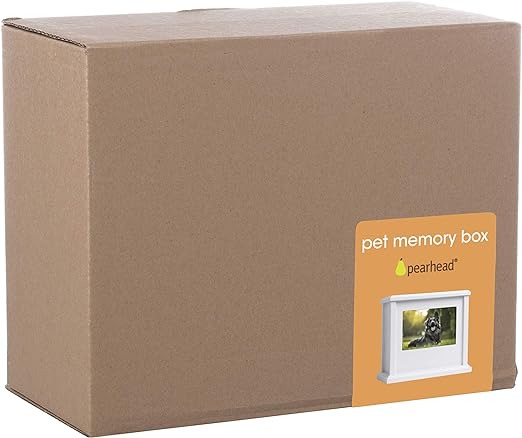 Pearhead Pet Personalized Memory Box Keepsake