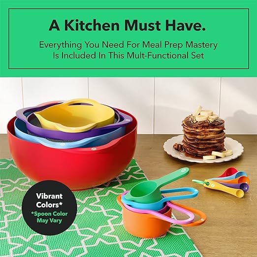 Vremi 13-Piece Kitchen Nesting Measuring Set