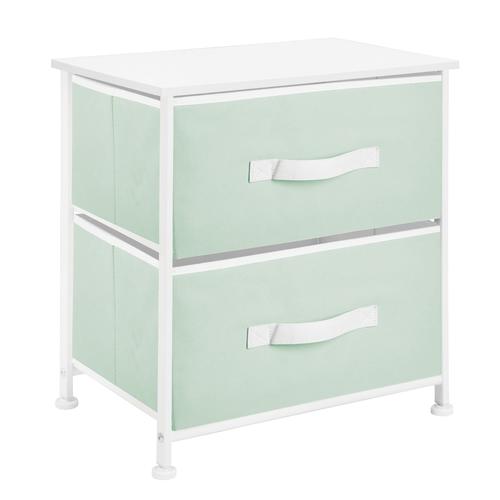 mDesign End Table with 2 Removable Drawers