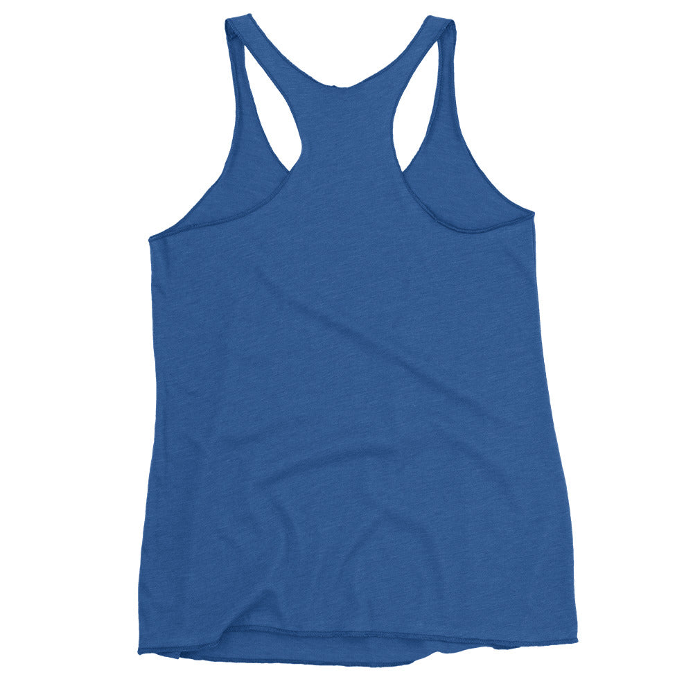 Par Then Bar Women's Racerback Tank: Funny Golf Printed Tank Top