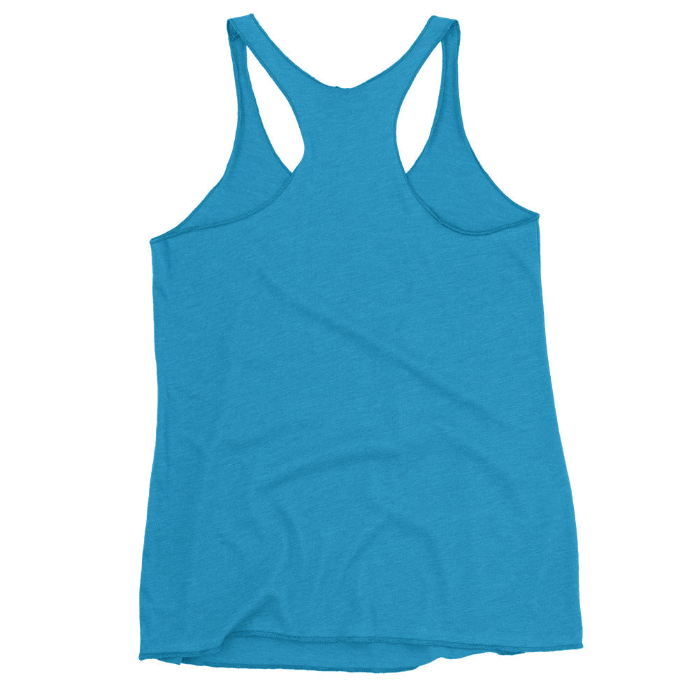 Par Then Bar Women's Racerback Tank: Funny Golf Printed Tank Top