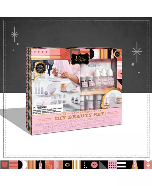 36-Piece Pampered Play DIY Beauty Set