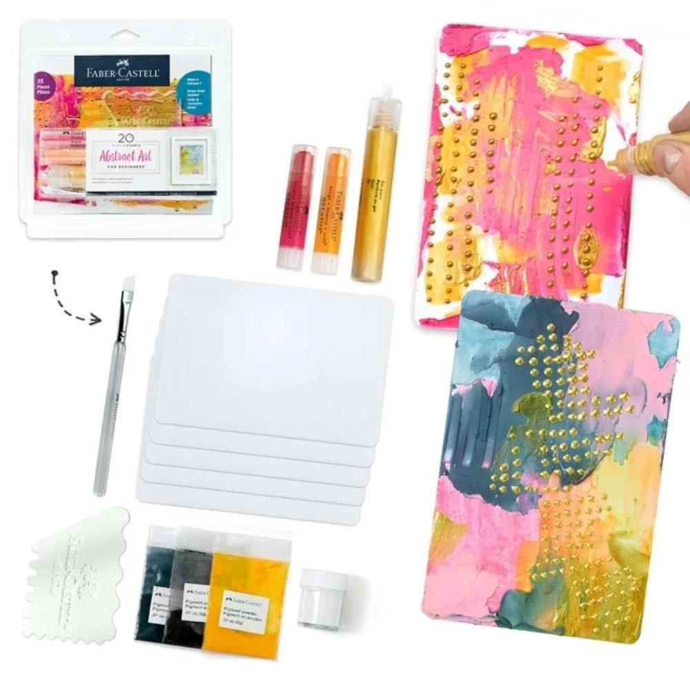 Faber Castell 20 Minute Studio Abstract Art Kit