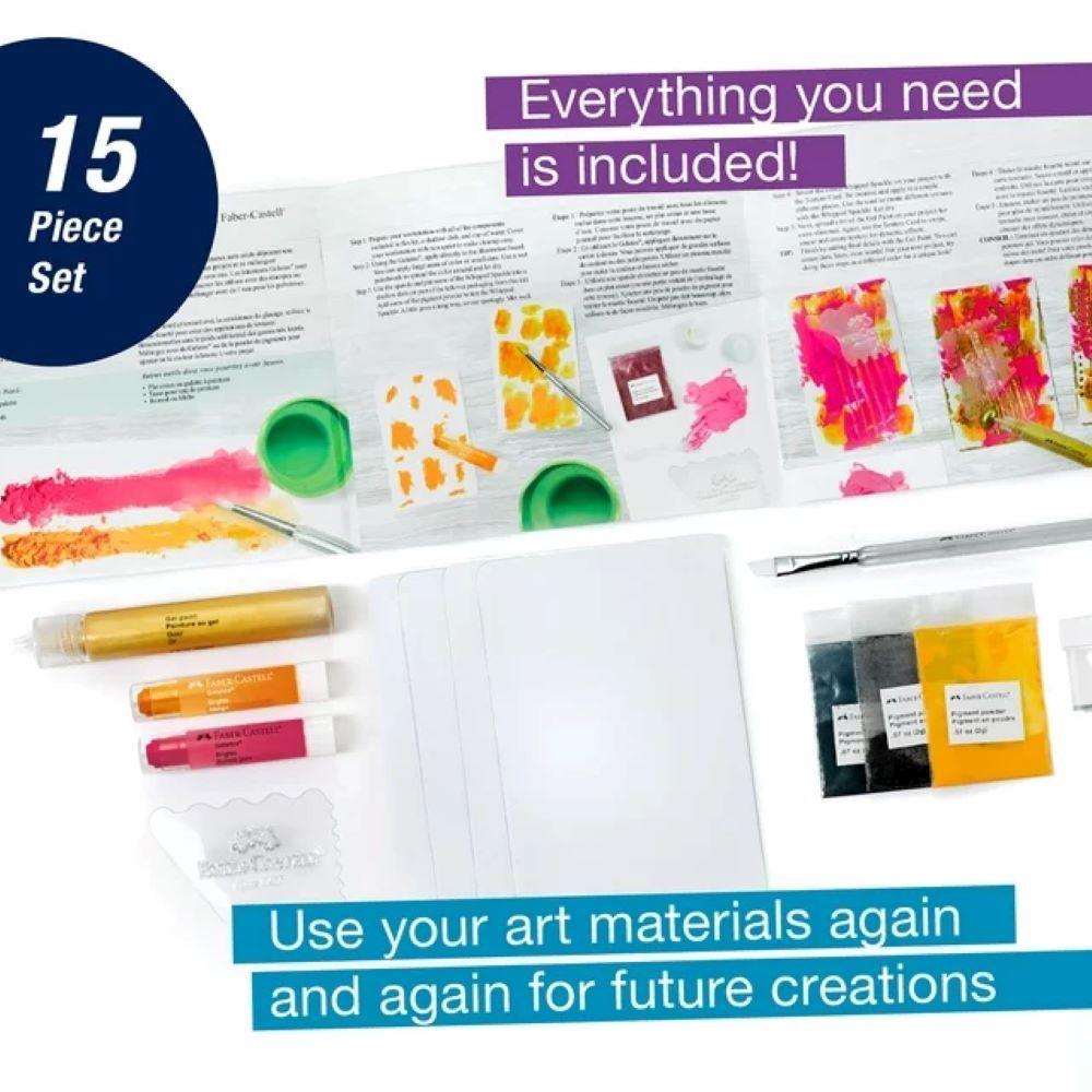 Faber Castell 20 Minute Studio Abstract Art Kit