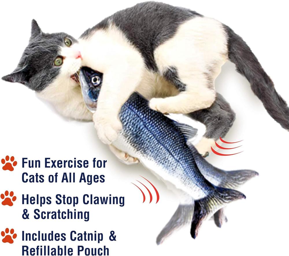 Flippity Fish Cat Toy