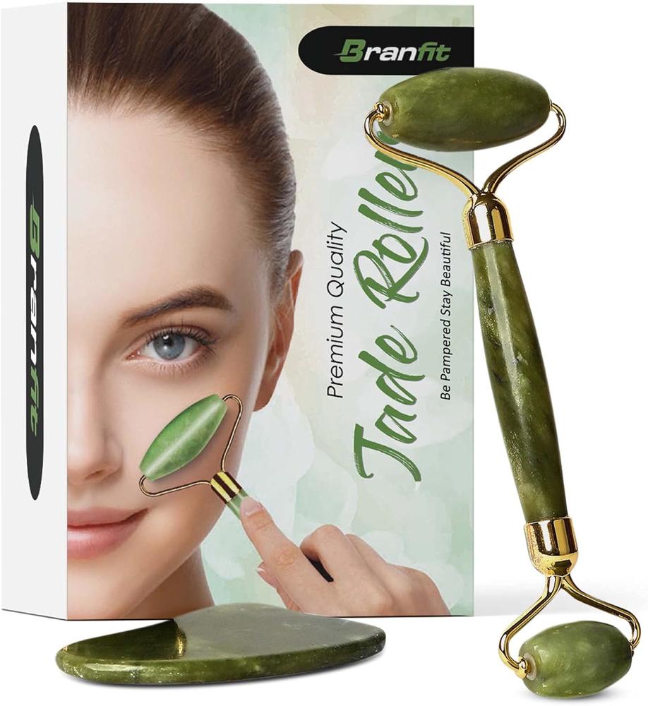 Jade Roller and Gua Sha Massage Tool