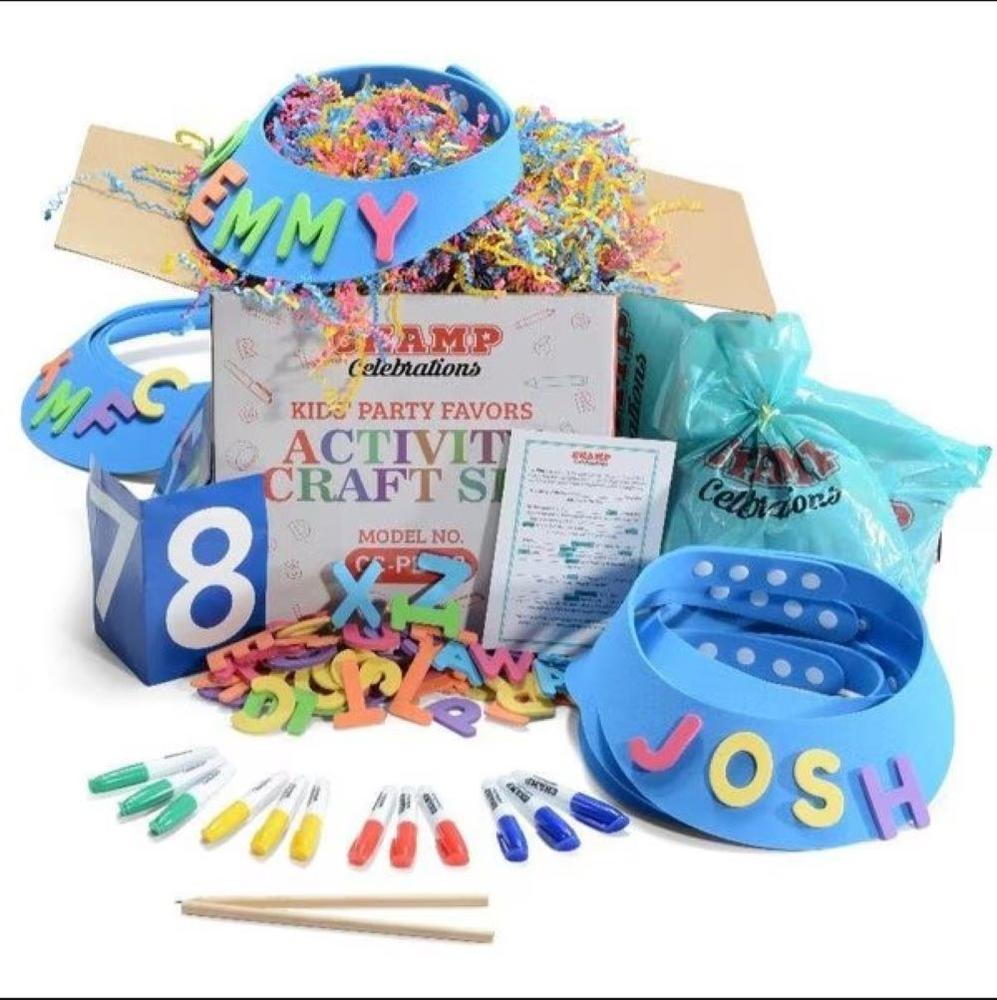 Champ Celebrations Visor Activity Craft Set