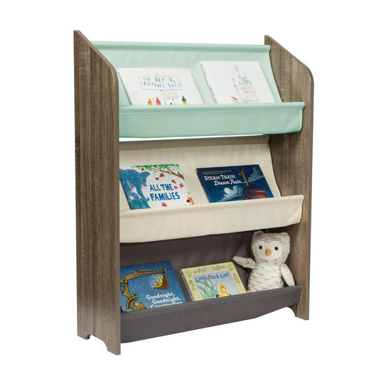Honey Can Do Explore + Store 3-Tier Kids' Book Rack
