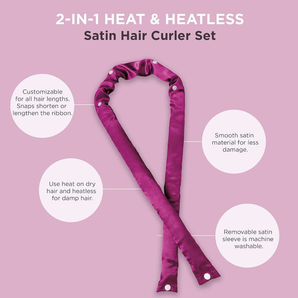 Conair 2-in-1 Heat and Heatless Curler Set