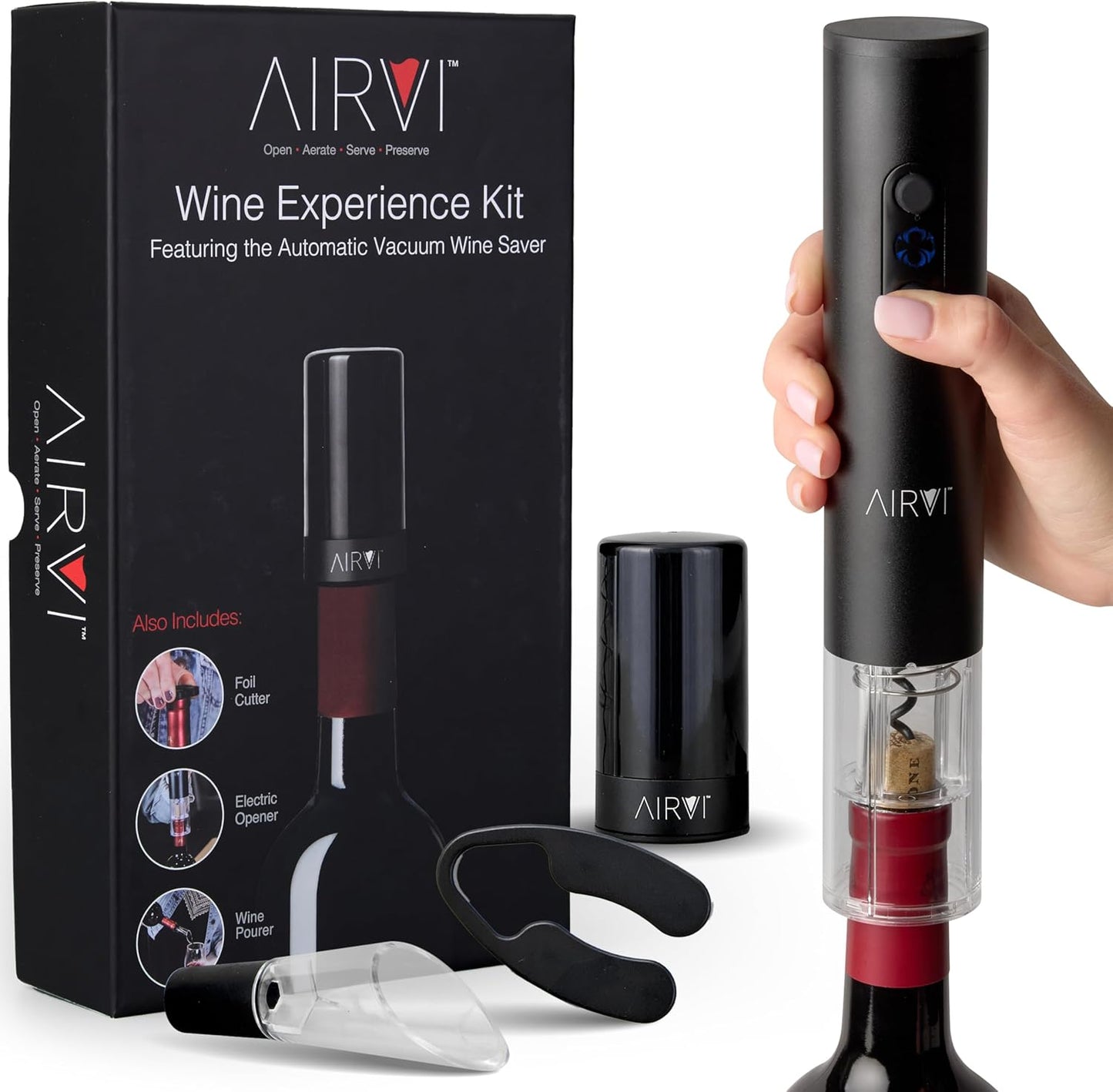 AirVi Electric Wine Opener Kit