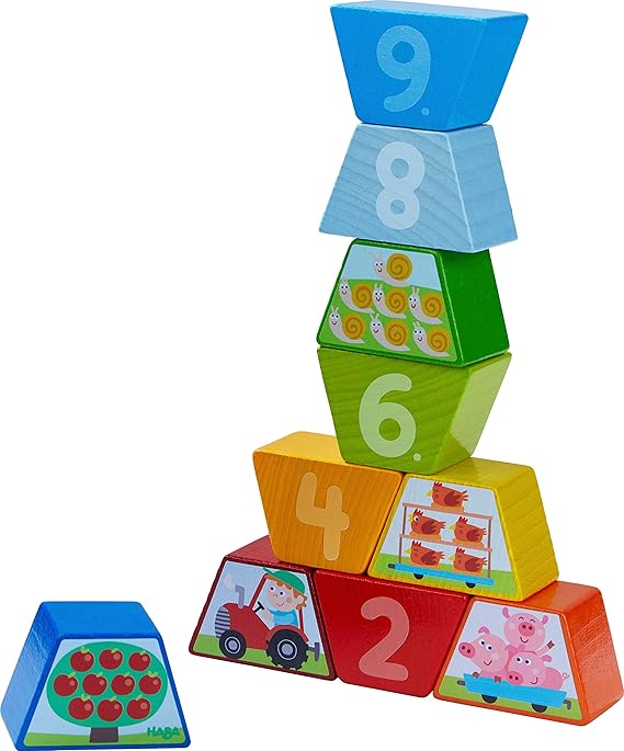 HABA Numbers Farm Arranging Game