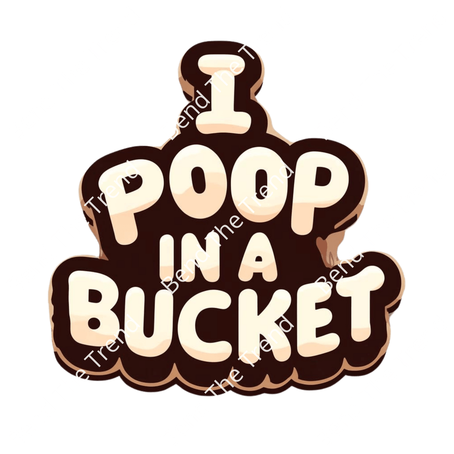 Funny Camping Pee Poop T-Shirt Graphics, Transparent Digital Download for DTF Design Gang Sheet