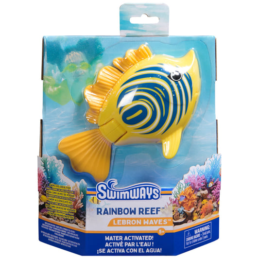 SwimWays Rainbow Reef Fish Battery-Operated Swim Toy