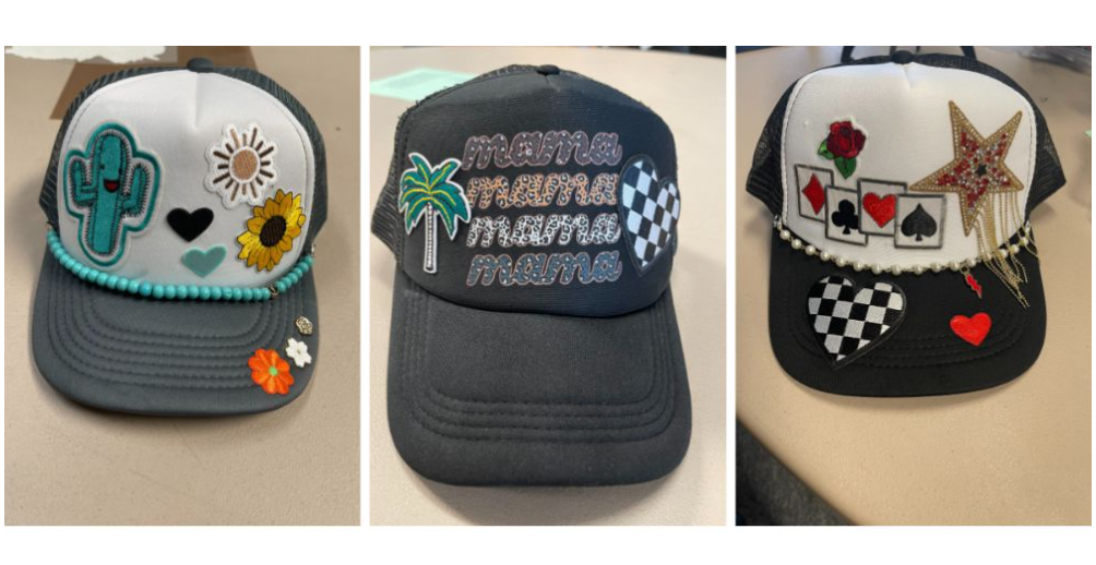 Lot of 50 Trucker Hat Patches + BONUS Pins & Hat Chains