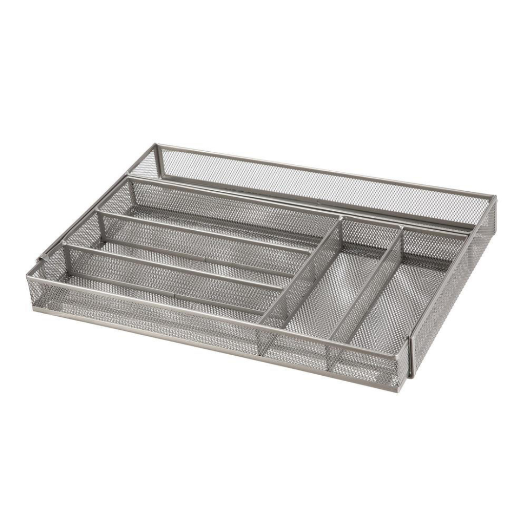 Expandable Metal Mesh Cutlery Tray