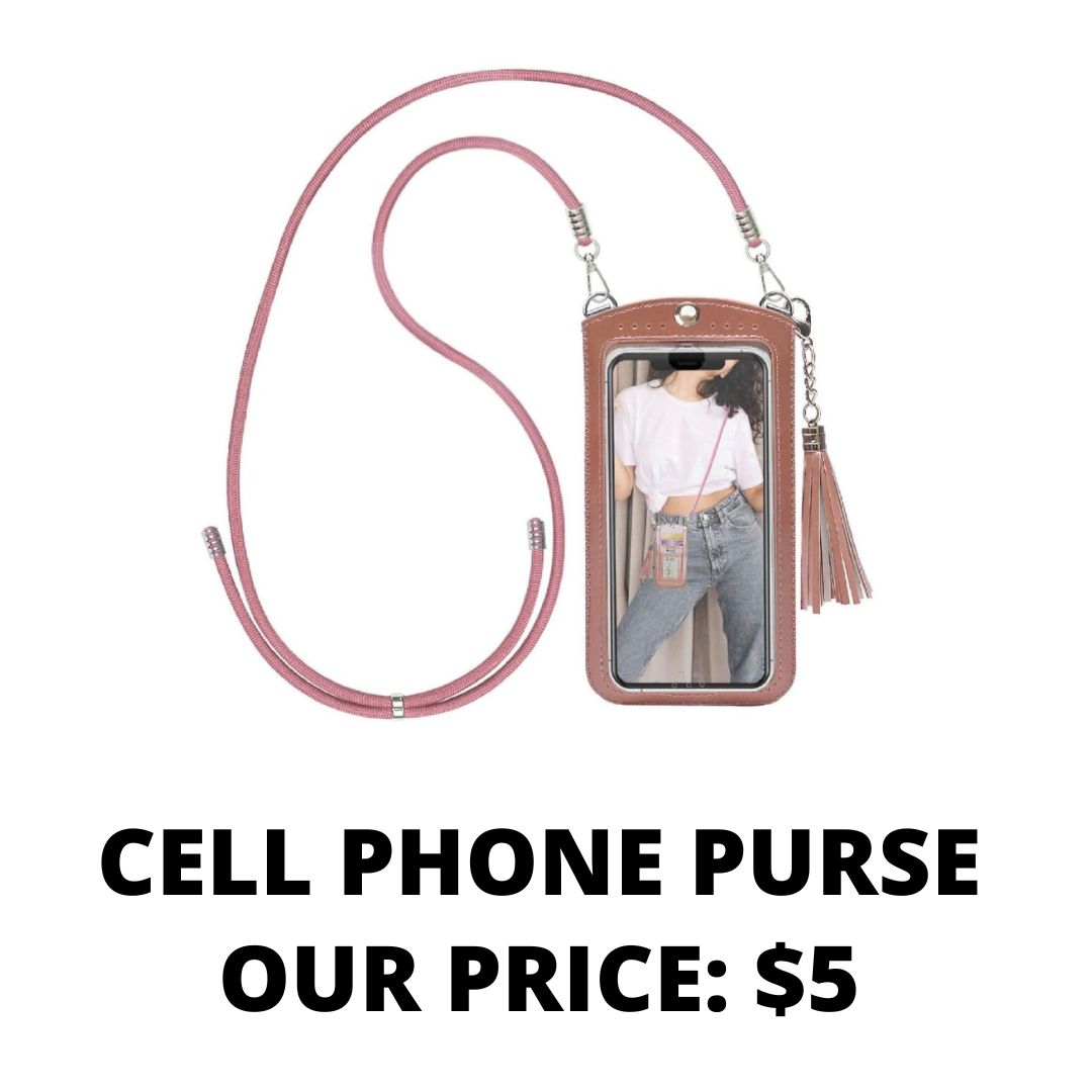 Pink Cell Phone Purse