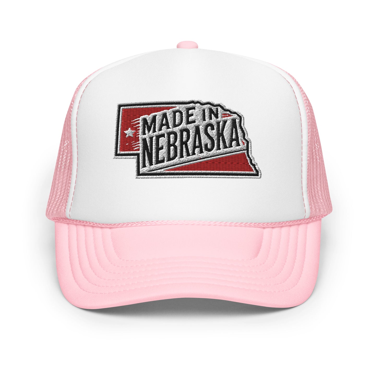 Otto Foam Trucker Hat With Made In Nebraska Embroidered Patch