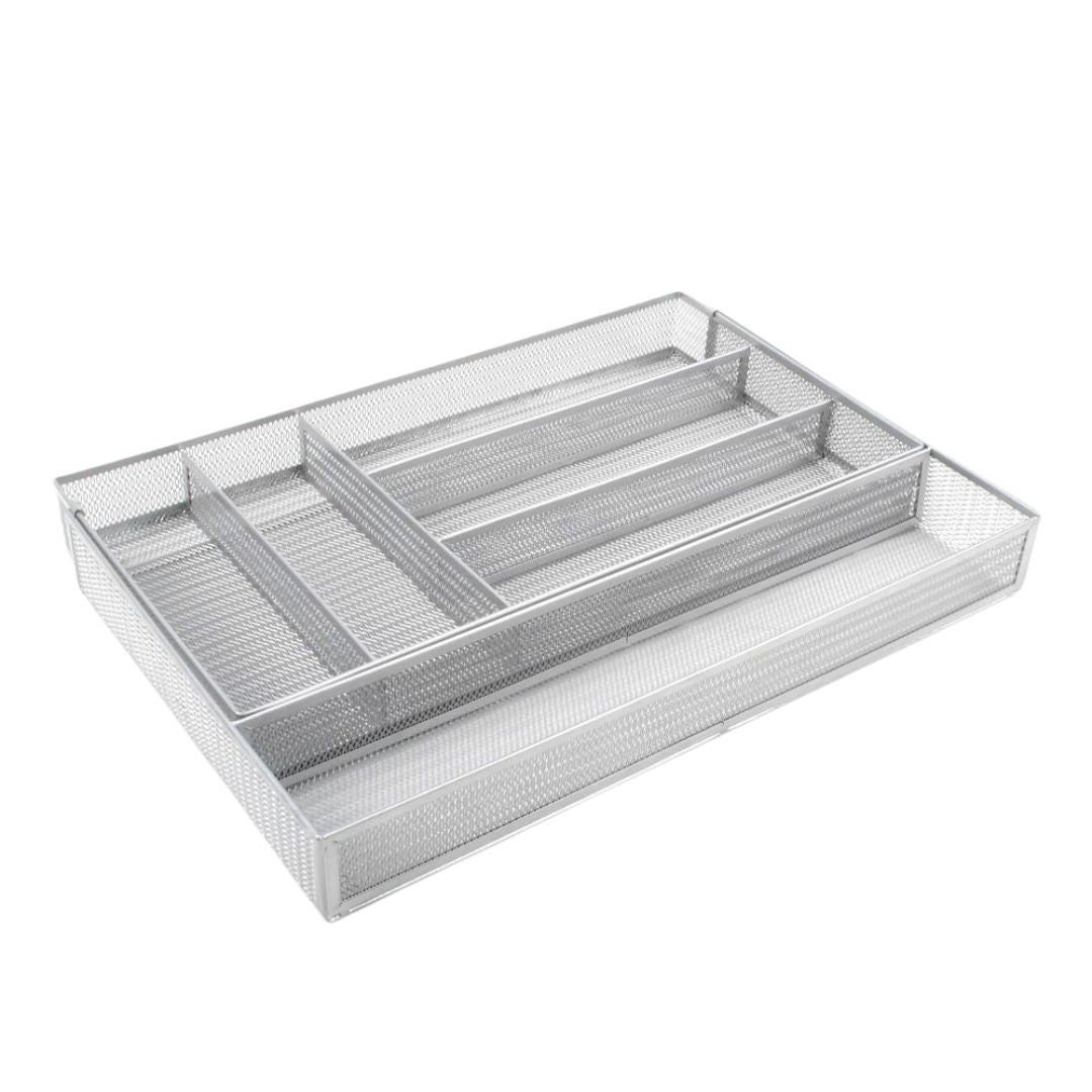 Expandable Metal Mesh Cutlery Tray